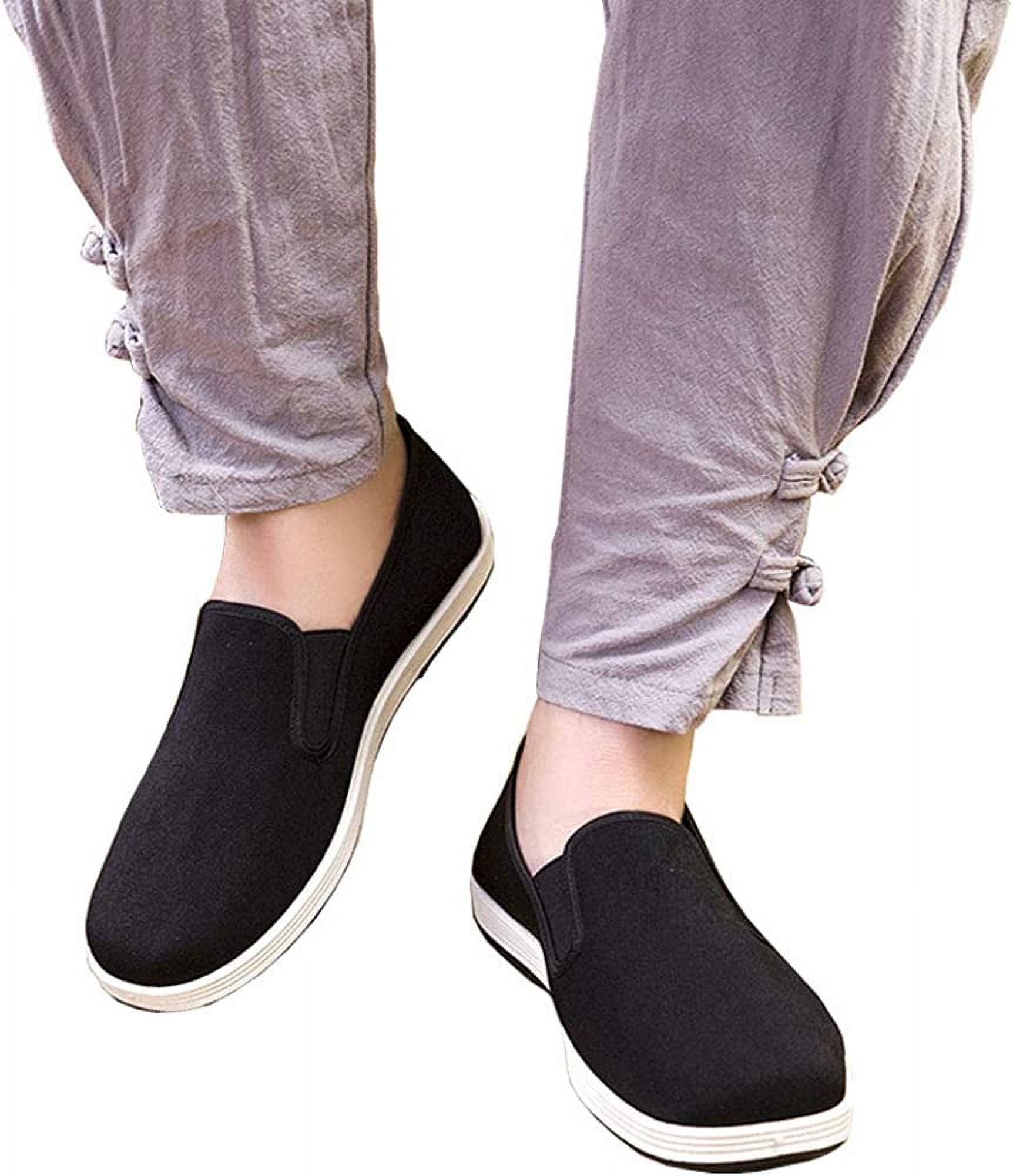 Kung Fu Tai Chi Martial Arts Shoes Rubber Sole Unisex Canvas