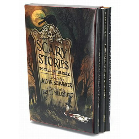 Scary Stories Box Set : Complete Collection with Brett Helquist (Best Scary Campfire Stories)