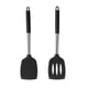 thumbnail image 1 of Espátula de Wok de silicona para el hogar, 2 uds., mango de acero inoxidable, espátula para cocinar, suministros de cocina HOMEMAXS 14129391-MX, 1 of 6