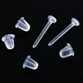 thumbnail image 1 of FOMIYES 300Ud Para Pendientes Transparentes Ideales Para Deporte Y, 1 of 8
