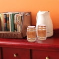 thumbnail image 2 of EeaseMX 2 modelos de mini barriles, adornos de mini escenas, decoraciones de mini escenas DIY, 2 of 8