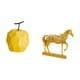 thumbnail image 5 of Escultura de fruta de , adorno de mesa coleccionable, estatua geométrica, decoración para festival, oficina, figura de caballo, decoración, e, 5 of 8
