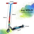 thumbnail image 2 of Intexca Kick Stunt Scooter with Aluminum Core Wheels, ABEC-9 & HIC Compression System, 2 of 5