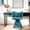 Blue, variant on Green Swivel Vanity Chair | 360° Rotating Makeup Chair with Butterfly Back, Chenille Velvet Accent Chair with Decorative Pillow – for Bedroom, Dressing Table, Living Room, Dining, Home Office & Study