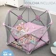 thumbnail image 4 of Corralito Para Bebe Plegable Corral Gimnasio De Juegos Gaon Baby Gaon GNBPY01, 4 of 7