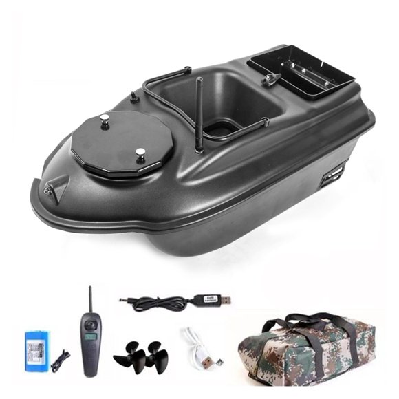 Fishing Bait Boat With GPS 500m Wireless Remote Control Fish Finder 2.5KG Loading Double Motors Auto Cruise Control Auto Return ,Fishing Observation Device