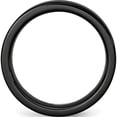 thumbnail image 2 of Ceramic Black Flat 6mm Brushed Band (Size 7) Made In China cer38-7, 2 of 5