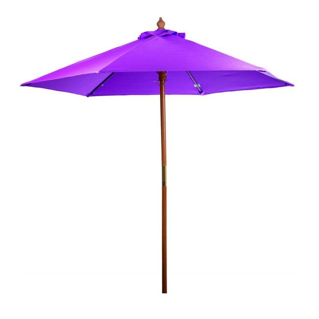 Peerless 3406FRPPURPLE 7 ft. Patio & Market Umbrella, Purple Walmart