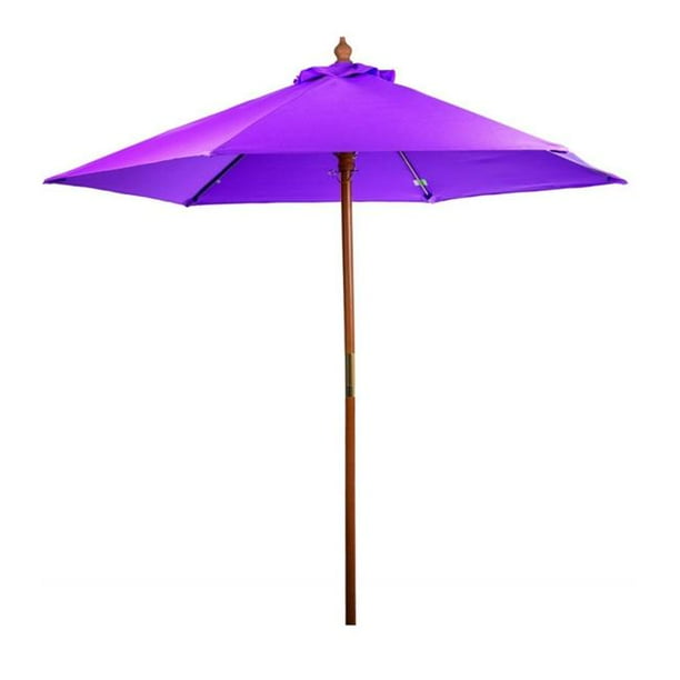Peerless 3406FRPPURPLE 7 ft. Patio & Market Umbrella, Purple