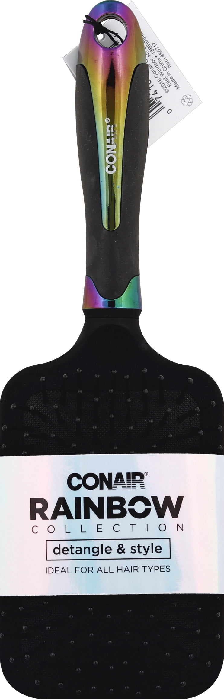 Conair Rainbow Collection Detangle & Style Hair Brush