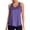 Light Purple, variant on Women Workout Tops Sleeveless Athletic Tank Tops Open Back Undershirt Tennis Yoga Athletic Running Shirts Plus Size Gym Clothes,Light Purple