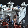 thumbnail image 3 of Kit de maquetas de Tookie, de juguete con castillo medieval, con caballeros y soldados, 3 of 9