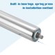 thumbnail image 4 of Uxcell Rodillo de Transporte de Acero Inoxidable Reemplazo de Transmisión de Gravedad Galvanizado 2"x16", 4 of 7