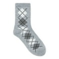 thumbnail image 2 of No Boundaries Women's Ribbed Mid Crew Socks, 6-Pack, Women's, Shoe Sizes 4-10, 2 of 8