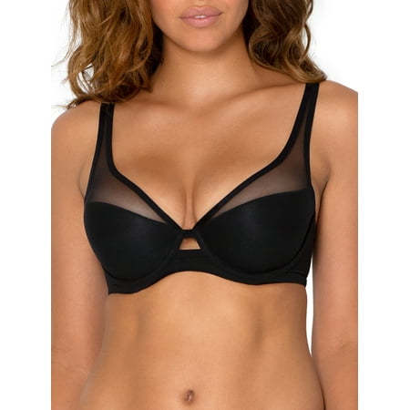 

Smart & Sexy Women s Mesh Plunge Bra Style SA1389
