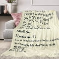 thumbnail image 2 of LHSHID Be Strong & Courageous Throw Blanket Scripture Blanket with Healing Caring Faith Prayer Religious Gifts for Women Christian Bible Verse Throw Blanket 30x40in, 2 of 6
