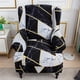 thumbnail image 3 of 2 PCS SPANDEX SHIRT IMPRESIONADA de Impresión Wingback Sillón Cubiertas de Muebles So D perfecl Funda de sofá, 3 of 8