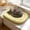 Yellow E, variant on AuroraX Cat Cooling Mat Pet Cooling Pad Summer Non Slip Self Cooling Small Size Pet Supplies