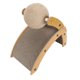 thumbnail image 2 of Rascador para gatos, rascador para gatos con bola giratoria, rascador vertical curvado de cartón para gatos de interior, 2 of 15