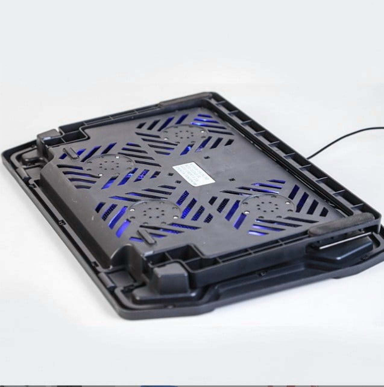 FEISHENTT Laptop Cooling Pad - The Most Powerful Rapid Action Cooling Fan - Laptop Stand with 4 Cooling Fans at 1200 RPM - USB Fan - Compatible with PS5 and PS4