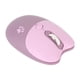 thumbnail image 5 of Ratón inalámbrico de 2,4 GHz con receptor USB silencioso y 3 niveles de DPI para ordenador portátil M3, color morado, 5 of 14