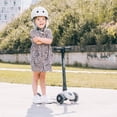 thumbnail image 5 of Scoot & Ride Stand-up Scooter for Children, Ages 3-6, Highwaykick 3, Ash, 5 of 12