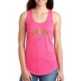 thumbnail image 1 of Sassy Gold Banner Racerback Tank Women -Image by Shutterstock, Female x-Small, 1 of 4