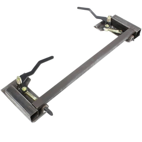 Pin On to Skid Steer Quick Tach Adapter Spacer Brackets Cross Brace Latch Weld