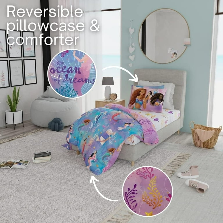 Mermaid queen comforter set hot sale