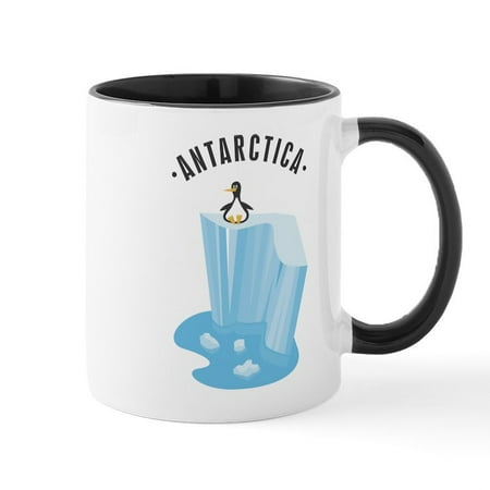 

CafePress - Antarctica Mug - 11 oz Ceramic Mug - Novelty Coffee Tea Cup