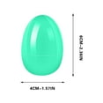 thumbnail image 6 of Begzeat 2.4 Inch Jumbo Filable Easter Eggs Six Colorful Bright Plastic Easter Eggs, Stands Upright, Perfect for Easter Egg Hunt, Surprise Egg, Easter Hunt, Assorted Colors, 2.4" Giant Filable Eggs, 6 of 9