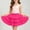 Hot Pink, variant on Girls Tiered Skirts, Casual Princess Elastic Waist Summer Tutu Skirts Beige Size 7-8 T
