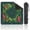 Color 4, variant on Mahjong Mat 31.5" x 31.5" Botanical Garden Floral Gingko Leaves Vibrant Flowers Non-Slip Noise Reduction American Mahjong Tiles Table Cover for Dominoes Poker Card Board Games Gift