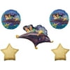 Aladdin 5 pc Birthday Party Balloons Decorations Supplies Jasmine