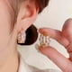 thumbnail image 5 of Fiudx Colgantes En C, Diamante Multicapa, Pendientes En Metal y Forma de Clavo, Energía y Vitalidad, Metabolismo y Digestión, Reducción de Anatomía y Inflamación, Accesorio En Moda Mujer, Diseño Lige, 5 of 5