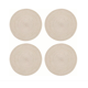 thumbnail image 1 of Set De 4 Manteles Individuales Redondos Trenzados, 1 of 4