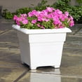 thumbnail image 4 of Root & Vessel Countryside Tub Planter, White, 18", 4 of 5