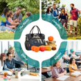 thumbnail image 6 of FORMRS Insulated Lunch Bag for Work School Unisex Large Capacity Cooler with Shoulder Strap, Astronaut Space, 6 of 6
