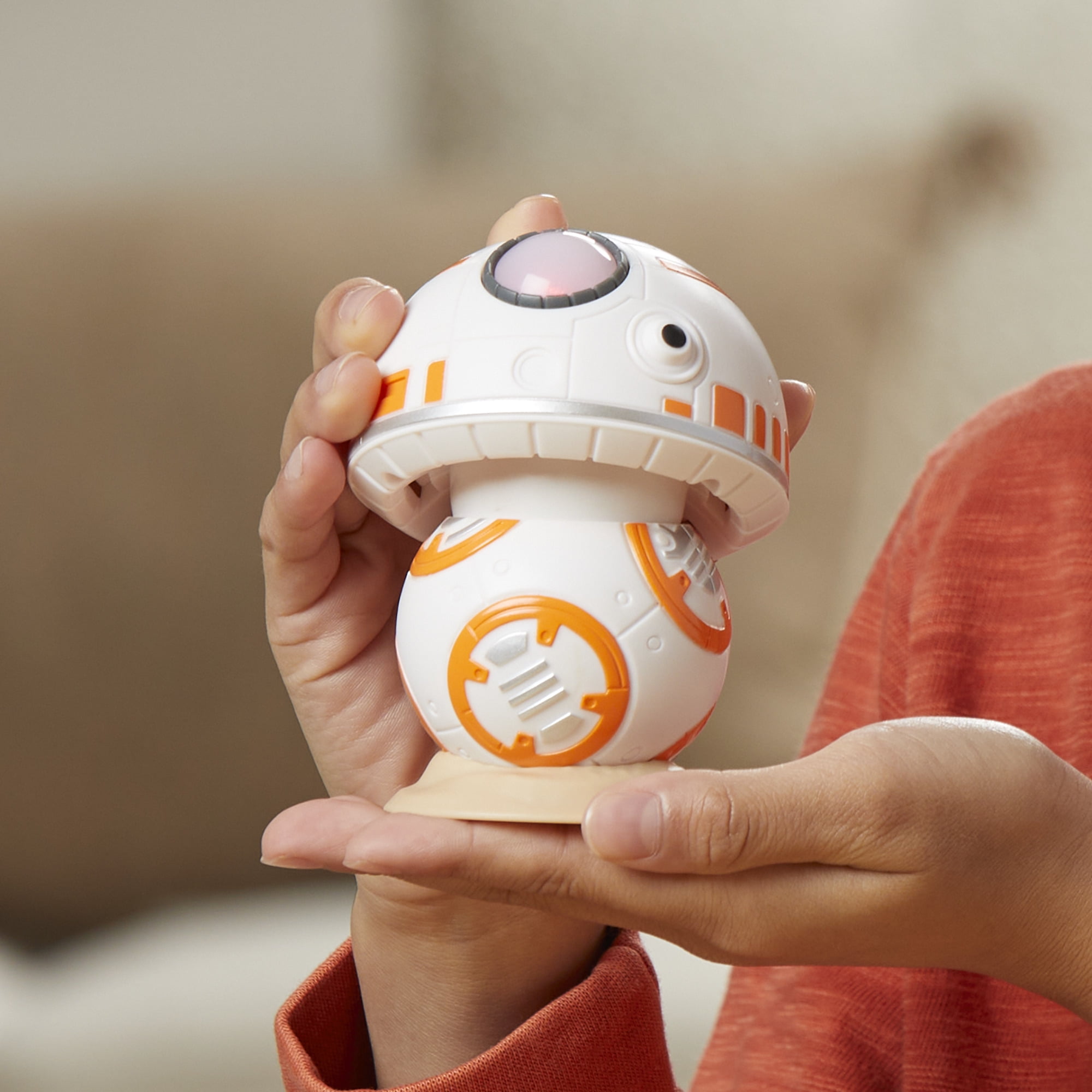 Star Wars, Electronic Toy, BB-8 4-inch, Interactive Lights 