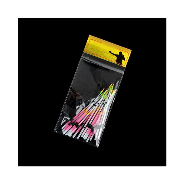 Soidarity 20 piezas punta de caña de pescar en hielo portátil Mini puntas de hoja doble colorida caña de pescar de invierno ajustable peces aparejos Pescar CW 0.1-0.45g Soidarity OD029049-01