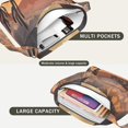 thumbnail image 3 of Cactus Desert Canvas Handbag Cross Body Shoulder Purse Bag Tote Handbag for Women Men, 3 of 5