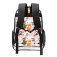 thumbnail image 2 of Honeii Cartoon Halloween Print Clear Backpack Heavy Duty Transparent Bag 17" See Through BookBag for Women Men Adults Work Festival Sports Travel, 2 of 7