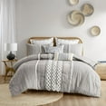 thumbnail image 2 of Gracie Mills Modesto Printed Cotton Comforter Set with Chenille - GRACE-10400, 2 of 5