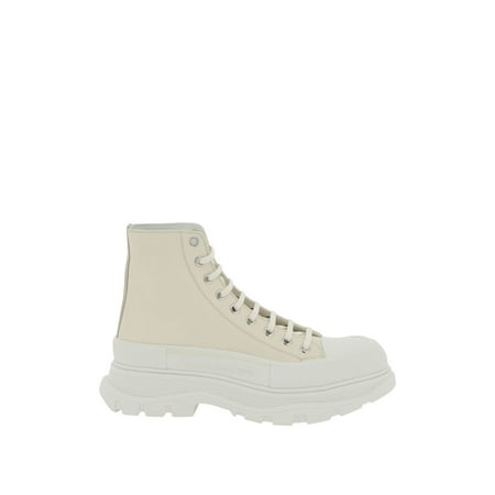 

Alexander mcqueen leather tread slick ankle boots