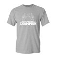 thumbnail image 1 of Paper Football Champion Sarcastic Humor Graphic Novelty Funny Tall T Shirt, 1 of 1