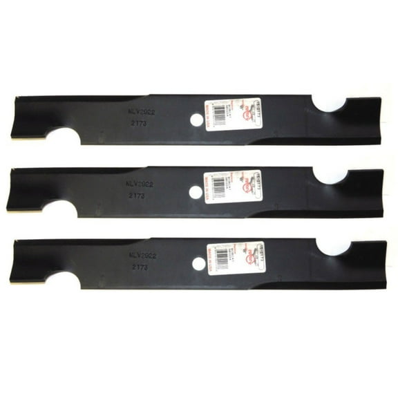 (3) 2173 Rotary Heavy Duty Blades Compatible With Bobcat 112111-02, 32022A