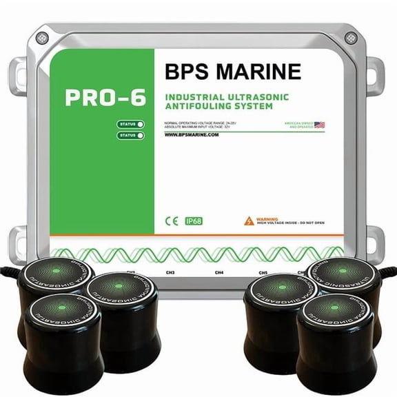 BPS Marine 24V-PRO-6 6-Transducer Ultrasonic Antifouling System - 24VDC