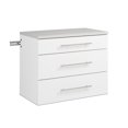thumbnail image 1 of Prepac HangUps Manufactured Wood 3-Drawer Base Storage Cabinet, 1 of 5