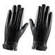 thumbnail image 3 of Hombres invierno cálido guantes pantalla táctil cómodo antideslizante PU impermeable a prueba de viento Regular Cola Guantes cálidos de invierno, 3 of 8