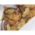 thumbnail image 2 of Floral Bed Runner Set, Watercolor Warm Tone Design of Nostalgic Flowers Blossoming Fall Colors, Decorative Bedding Scarf & 2 Pillow Shams for Hotels Homes, Queen, Mustard Apricot Redwood, by Ambesonne, 2 of 3